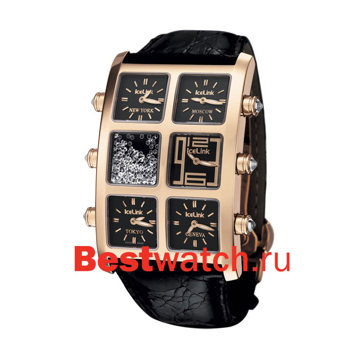 Часы Ice Link 6Timezone SNFL2RGLND